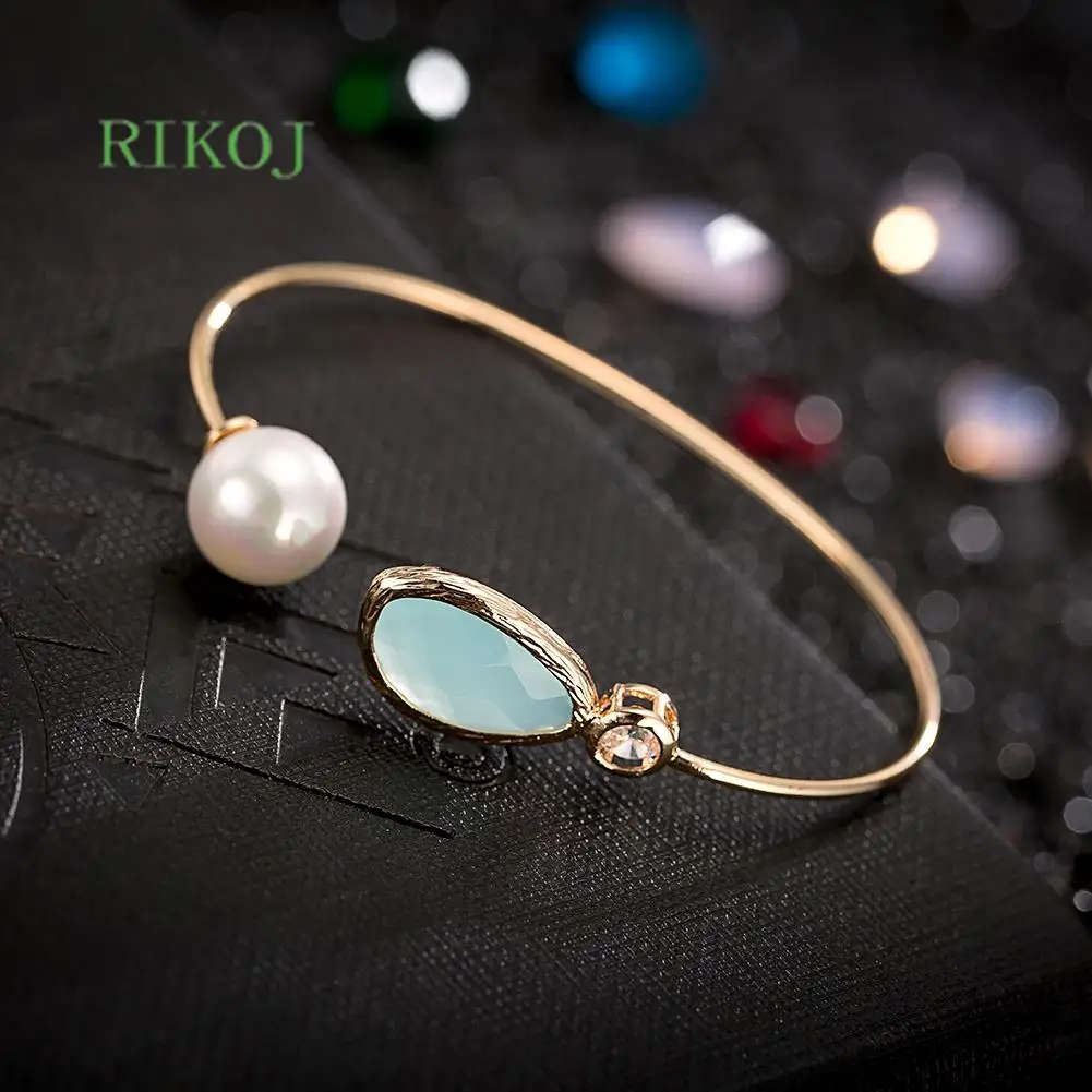 2016 Limited Hot Sale Glass Pulseiras Pulseira Masculina Brazaletes Pulseras Mujer Ring High Quality Pure Copper As The Women | Украшения и
