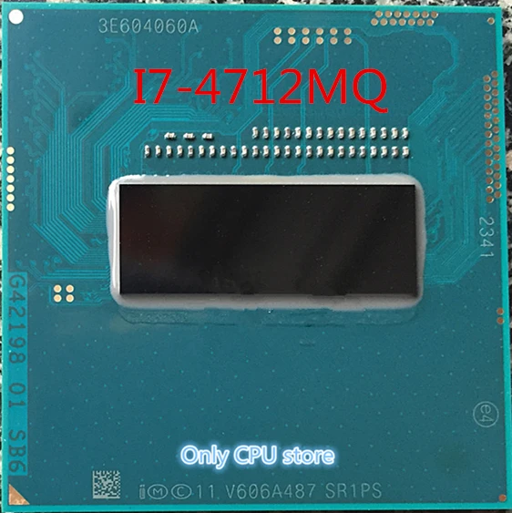 Бесплатная доставка процессор для ноутбука I7 4712MQ SR1PS 2 3 ГБ 37 Вт рассеянные