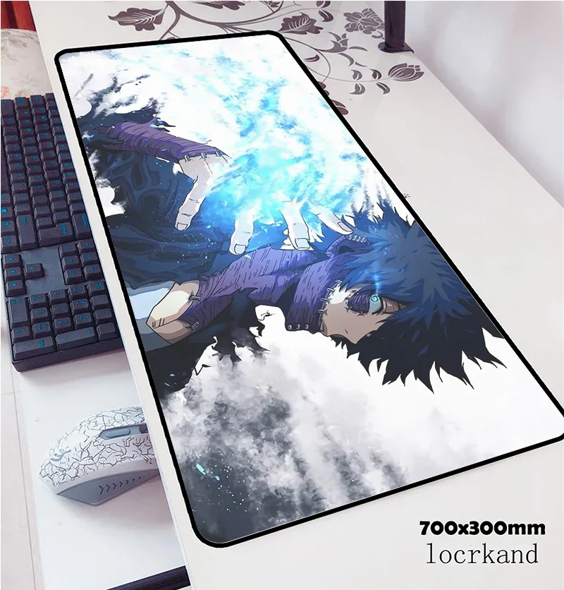 My hero academia коврик для мыши 700x300x3 мм офисная компьютерная мышь игровой мат геймпад пк эргономичная, игровая коврик для мыши padmouse