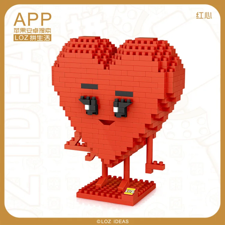 LOZ алмазные блоки Аниме фигурки на аукцион подарок девушке День святого