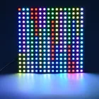 Гибкая Светодиодная панель, 16x16, 8x32, 8x8, 16x8, WS2812B, 5050 светодиодов, 5 В