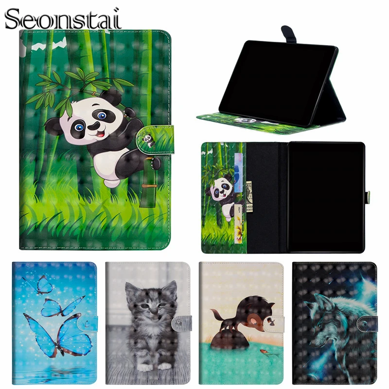 

3D Painting PU Leather Stand Case For Samsung Galaxy Tab 4 Tab4 7.0 SM-T230 T230 T231 T235 Smart Cover Flip Tablet Shell Capa