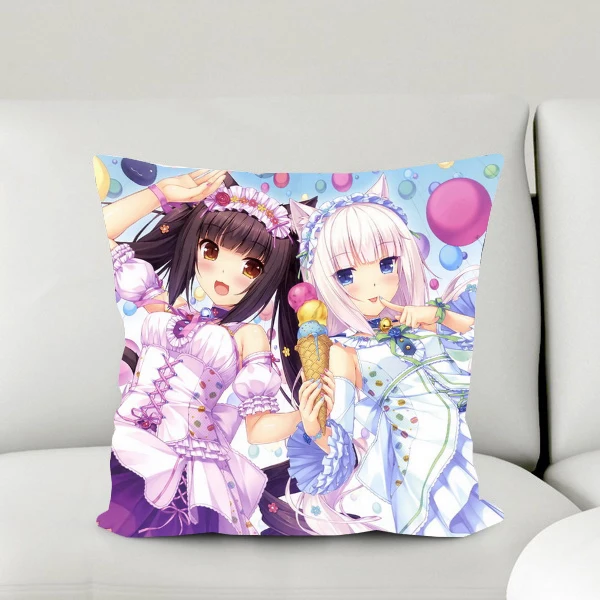 Новинка октября домашний текстиль Nekopara Anime Шоколад и ваниль Loli 2WT 2way