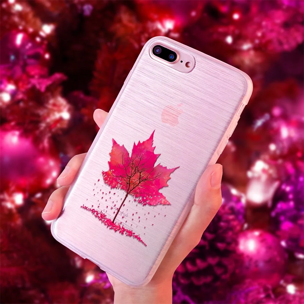 Для iPhone 6 Чехол 7 8 X Рождественская елка телефон Coque для iPhone 6 6S 5 5S SE Fundas для iPhone X XS Мягкая силиконовая Рождественская накладка олень