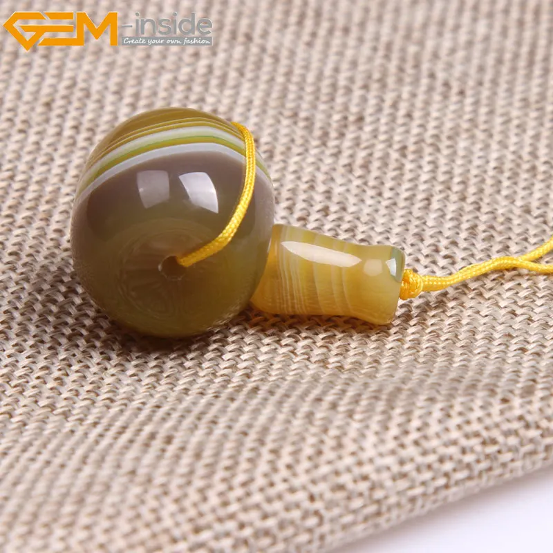 Бесплатная доставка! 3 HolesNatural Yellow Botswana Sardonyx Агаты Будда Молитвенные Четки гуру