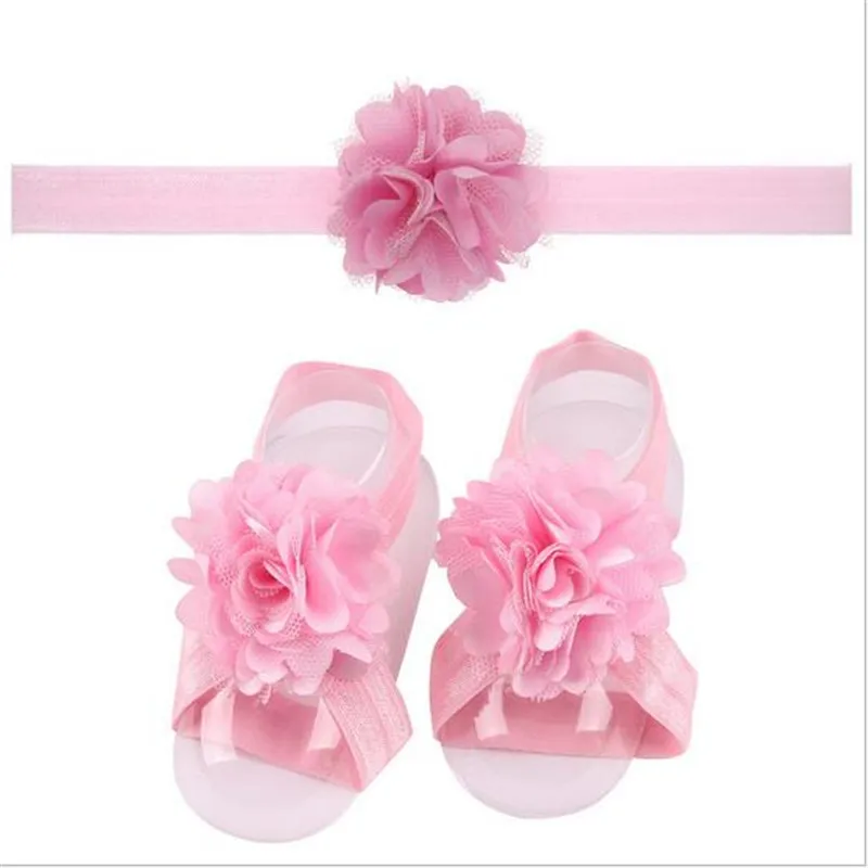 Новый стиль стразы Корона императора комплект оголовья для обуви новорожденных