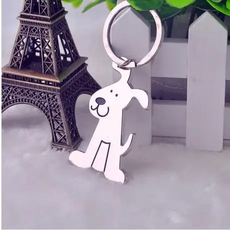 Брелок для ключей сувенирный брелок из сплава в виде собаки автомобиля