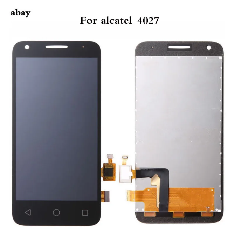 ЖК дисплей для Alcatel One Touch Pixi 3 4 5 '񠌫D 4027X OT4027 4027 OT5017 OT5017E OT5017D дигитайзер панель в