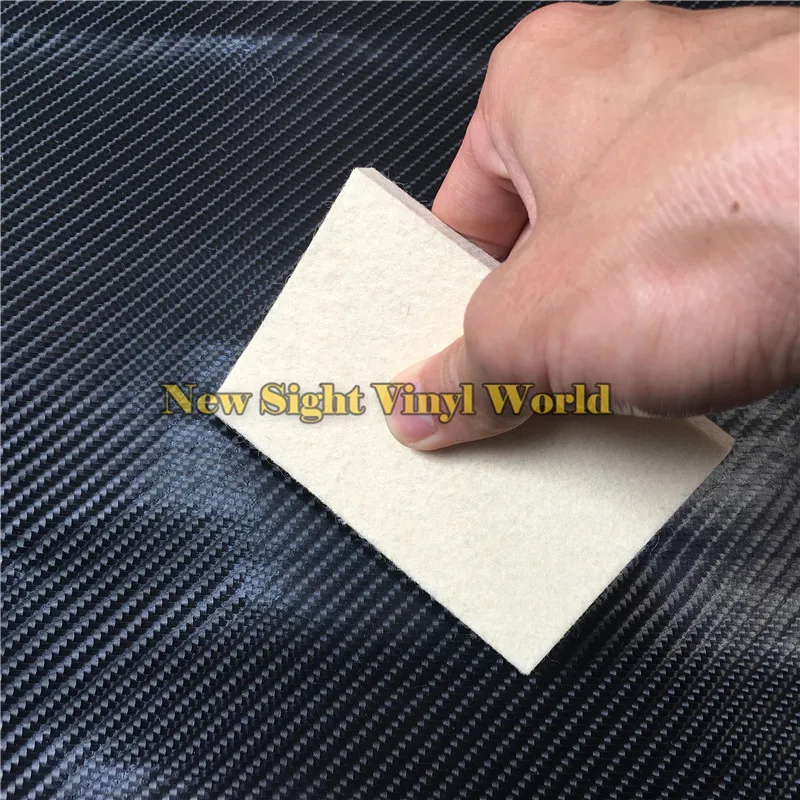 100 pcs/Lot Car Application Tools Wool Squeegee For Wrapping | Автомобили и мотоциклы
