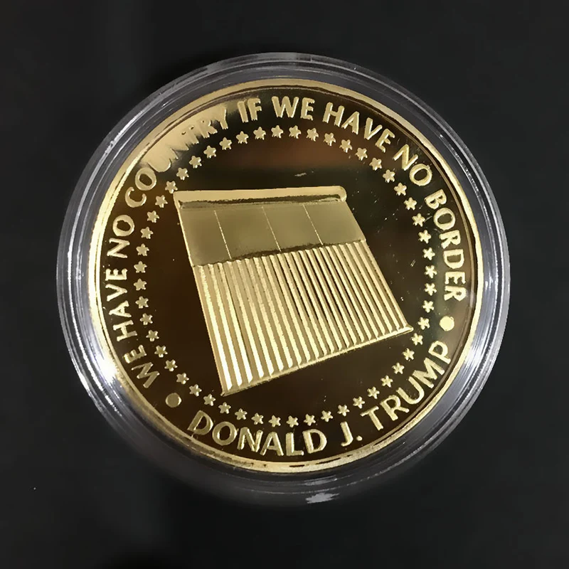 Дональд Джей. Трамп 2020 сохранить Америку Великий коммандер Золотой вызов монета