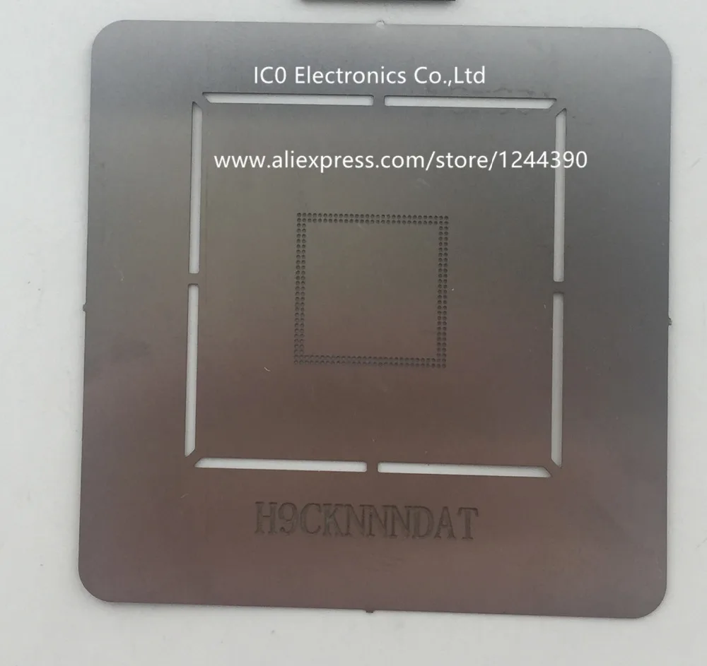 Трафарет для h9cknndat CPU RAM BGA трафарет прямого нагрева | Электронные компоненты и