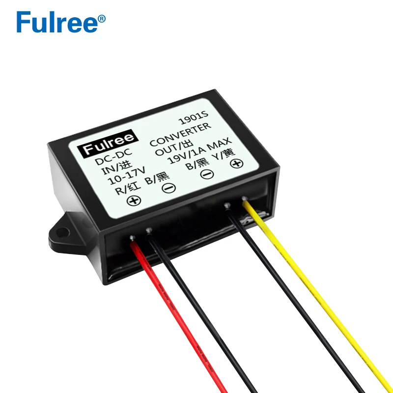 12V to 19V 1A 2A 3A постоянного тока, повышающий преобразователь постоянного тока шаг вверх Напряжение автомобиля ноутбук Тетрадь Динамик Питание адаптер для зарядного устройства - Цвет: 10-17 to 19V 1A