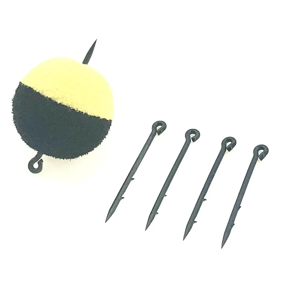 

20PCS Carp Fishing Boilies Bait Screw Ring Swivel D-Rig Chod Rig Hair Pop Up Peg Terminal Tackle Bait Holder Screw Accessories