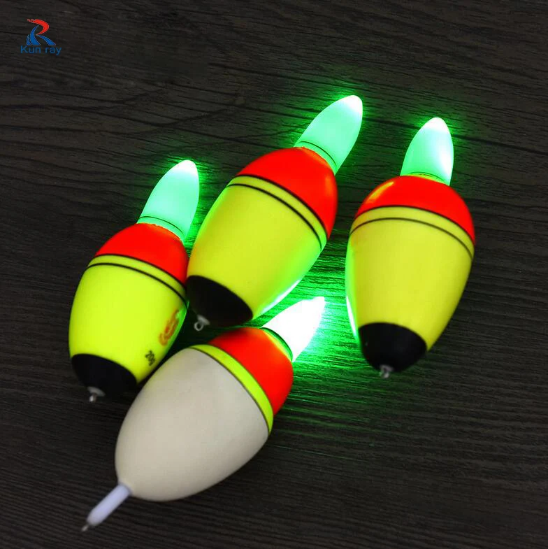 Световой рыбалка поплавок шкафа пены Тип Led Рыбалка свет жезл Bobber буй электронные