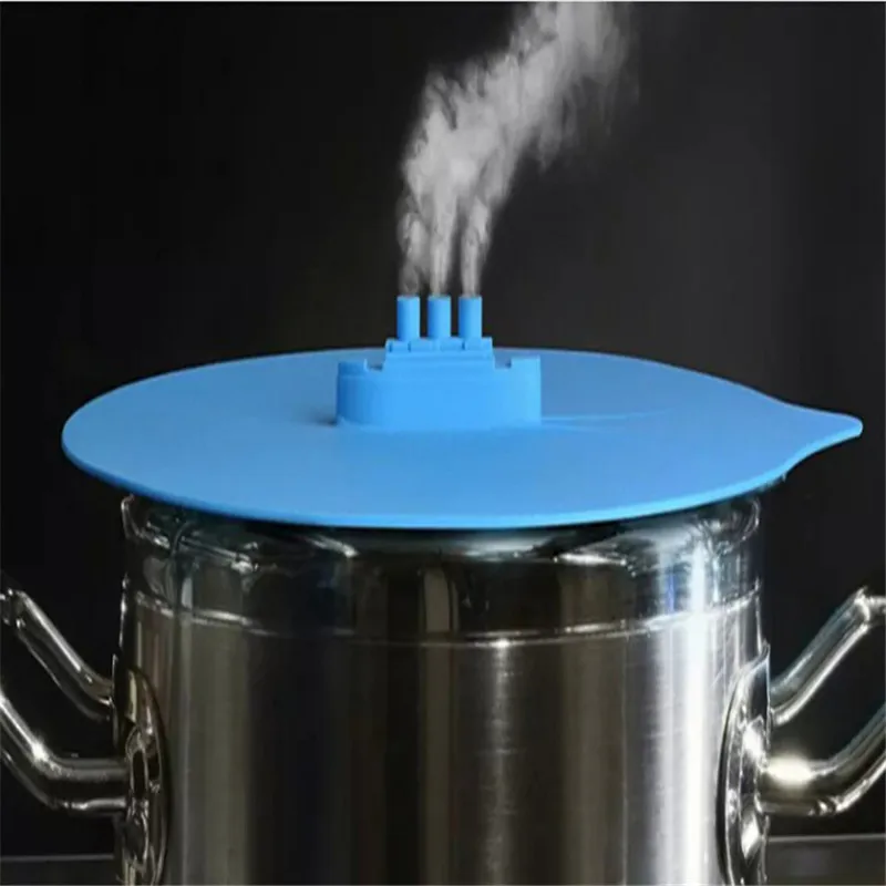 Антипереливающаяся крышка креативная Паровая пропускающая пар Крышка