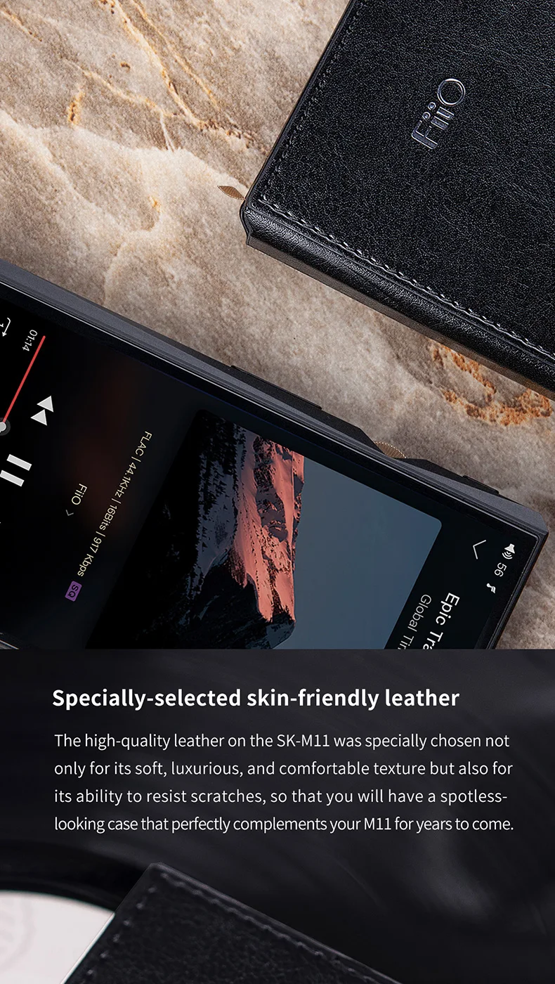 Кожаный чехол FiiO SK-M11 для музыкального плеера M11