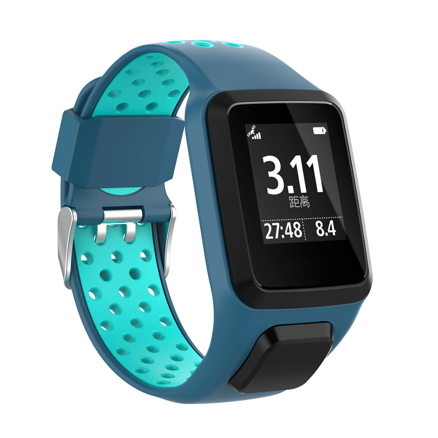 Силиконовый сменный ремешок на запястье для TomTom Runner 2 3 Spark 3 gps часы Прямая поставка