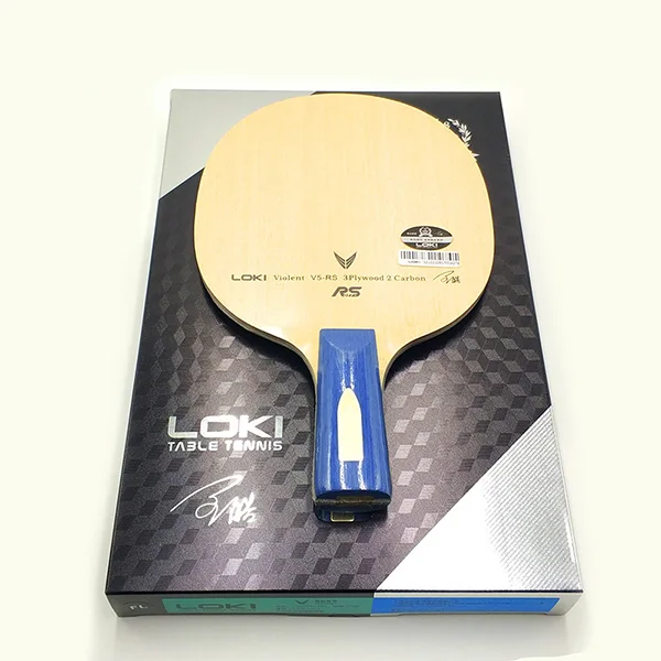 LOKI V5RS профессиональная карбоновая ракетка для настольного тенниса, 5 слоев, ракетка для пинг-понга, ракетка для настольного тенниса