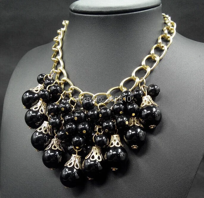 Зима 2020 новая модель массивное большое колье с жемчужными подвесками ожерелье из