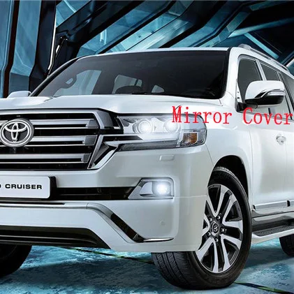 Luhuezu OEM дизайн с зажимом хромированные боковые зеркала заднего вида для Toyota Land Cruiser 200 12-18 аксессуары Prado 10-18
