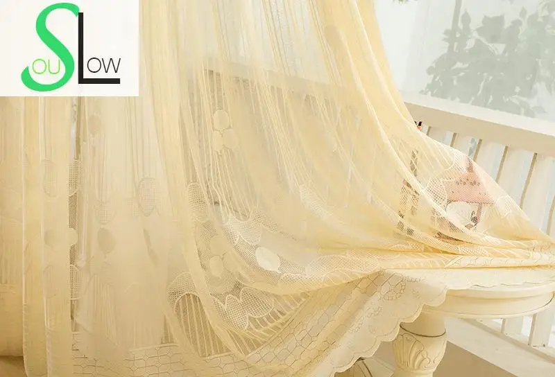 Медленный душ бежевые занавески окно вентиляция украшение гостиная занавеска