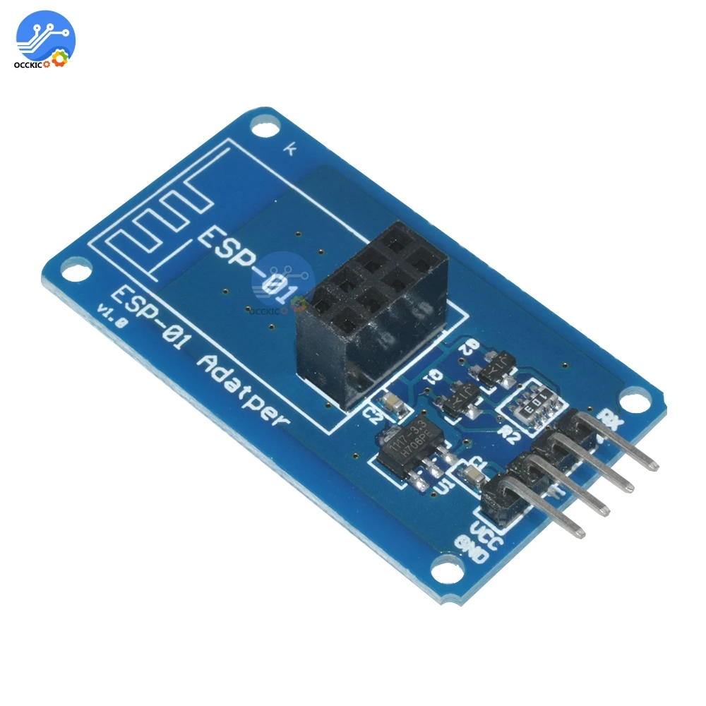 ESP8266 ESP 01 ESP01 серийный WiFi беспроводной адаптер модуль совместимый 3 V 5V