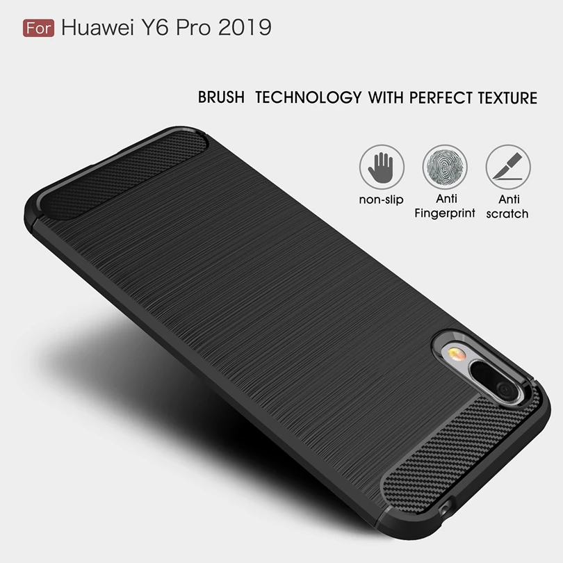 Для huawei Y6 Pro 2019 Чехол Мягкий ТПУ прочный защитный чехол для телефона Y6Pro |