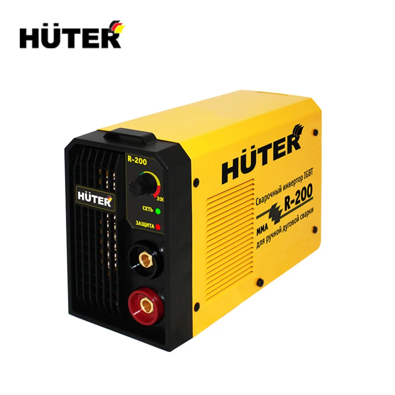 Huter R-200 High Quality Wave Pulse Inverter Welder Portable Welding Machine 140-260V Ship from Russia | Инструменты