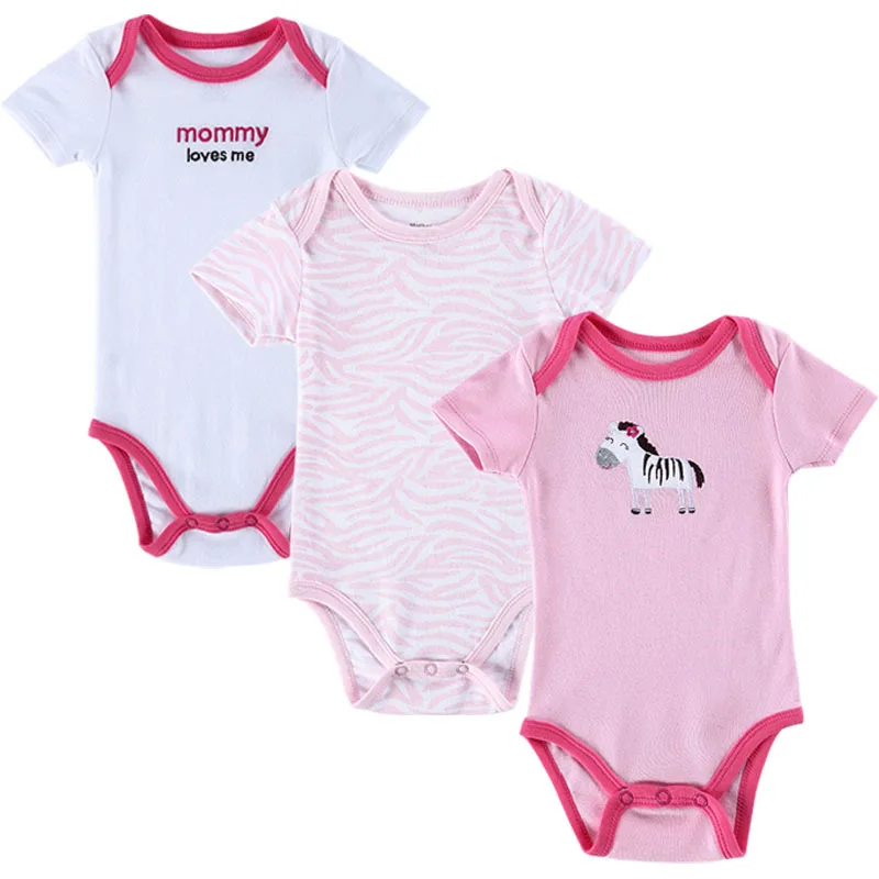 3 шт. Детский комбинезон с коротким рукавом для мальчиков и девочек|clothes sex|clothes