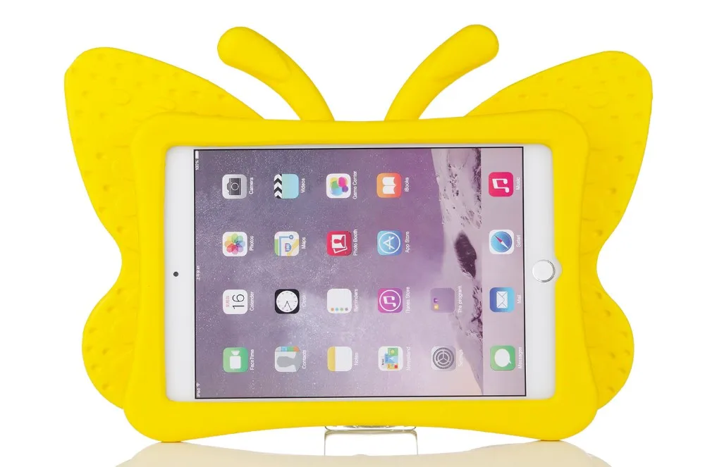 Хит, ударопрочный чехол EVA для iPad Mini 5 1 2 3 4, чехол для планшета с изображением бабочки из мультфильма для iPad Mini 5 MINI 3, детский безопасный чехол s+ pen
