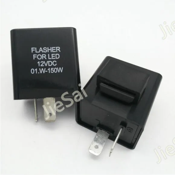 12v флэш-Быстрое мигание 2 Pin автомобильный импульсное реле для того, чтобы исправить поворотные сигнальные светодиодный свет