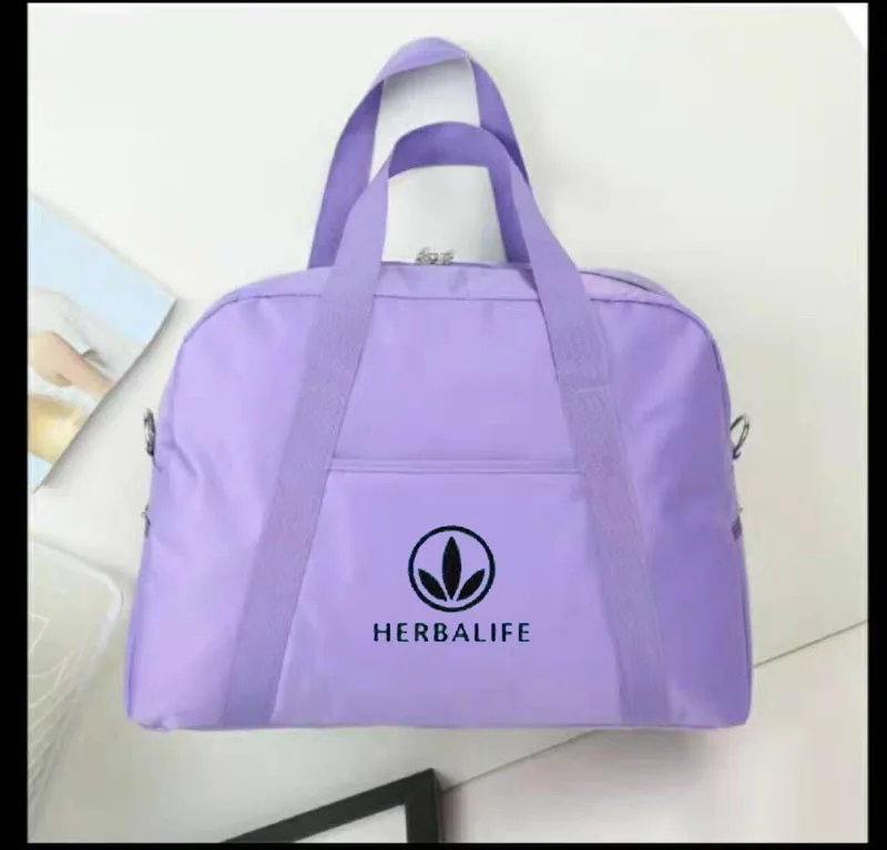 Herbalife 24 Fit дорожная сумка ручной клади многофункциональная спортивная сумка для мужчин и женщин - Цвет: Purple