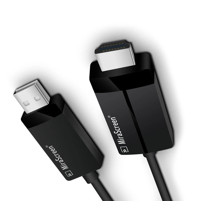 CS1 приемник mirascreen Airplay Беспроводной Wi-Fi HDMI кабель для монитора адаптер экран