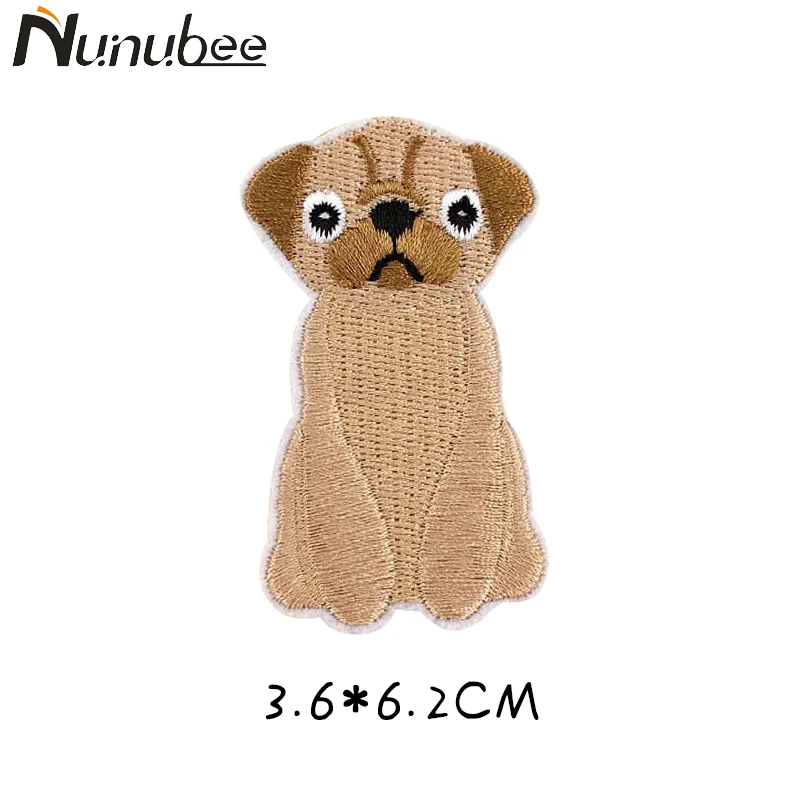 Nunubee 1 шт. DIY Домашние животные нашивки в форме собак для одежды вышивка патч