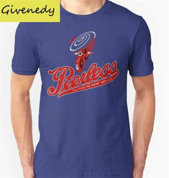 Hot sale !!! peerless shirt Printed Men T Shirt Fashion 2016 New design Short Sleeve O Neck Cotton T-shirt Tops Tees | Мужская одежда