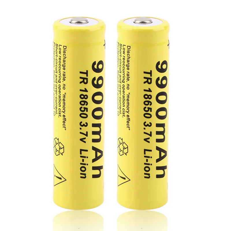 Cncool Оригинал 3 7 V 9900mah 18650 батарея литиевая перезаряжаемая для фонарика
