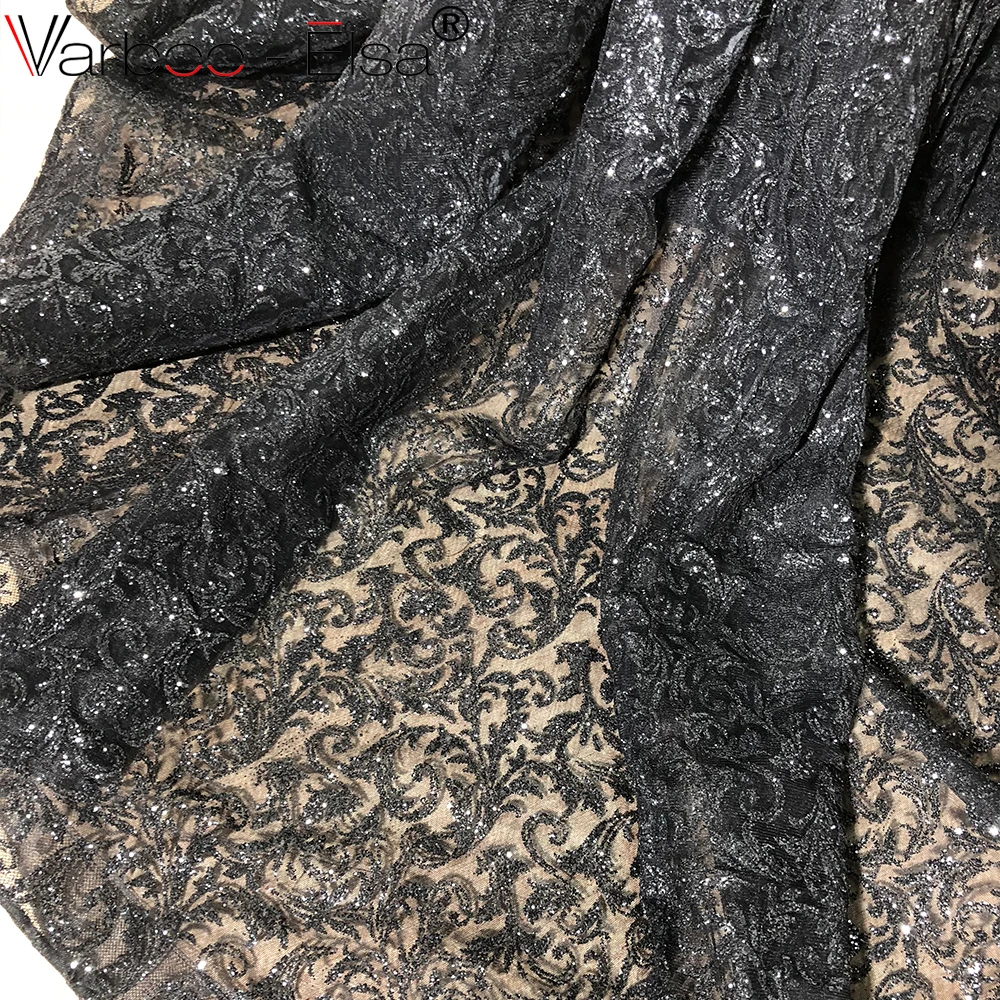 VARBOO_ELSA/ халат de soire с длинным рукавом, блестящее красное вечернее платье, Eegant, Русалка, длина до пола, платье для выпускного вечера, vestido de festa