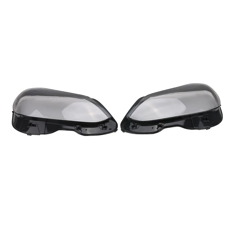 one pair Автомобильная крышка для линз передних фар для Mercedes Benz E-class W212 S212 E250 400 63 AMG 2013- галогенная ксеноновая Замена фары - Цвет: one pair