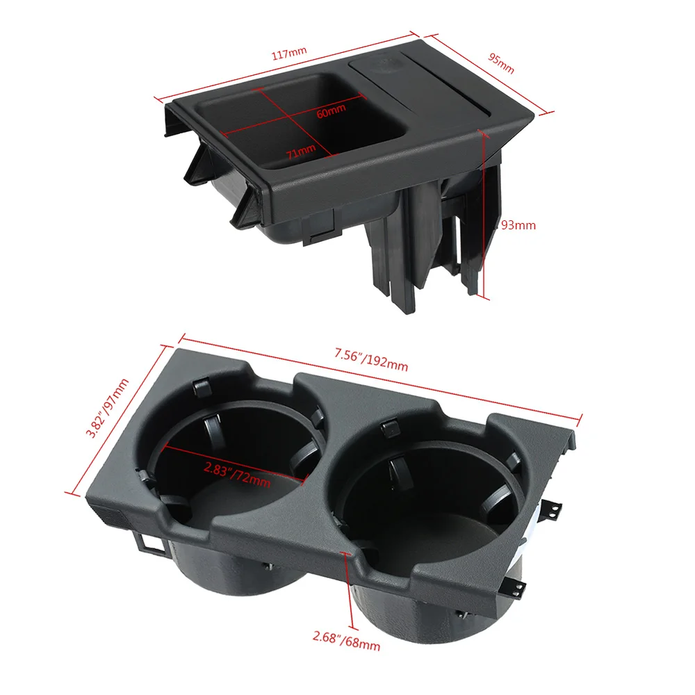 Автомобильная Передняя центральная консоль держатель стакана для напитков +