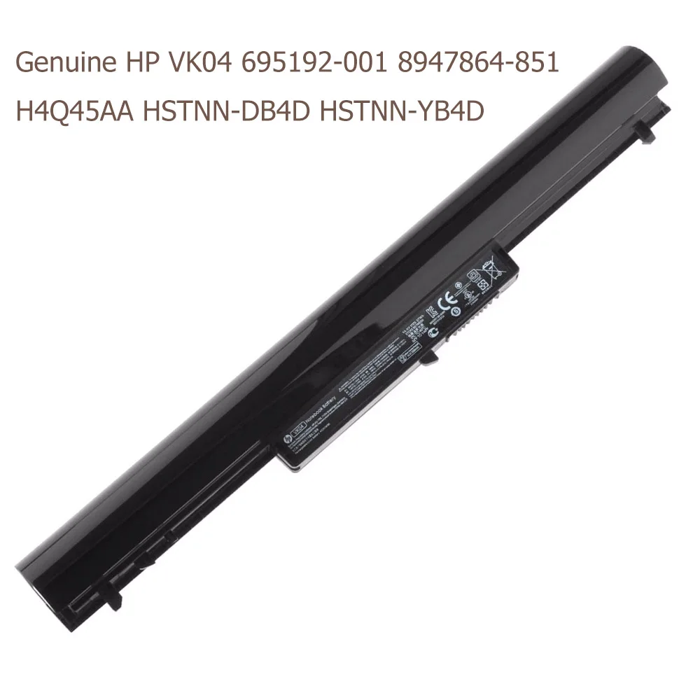 Настоящая аккумуляторная батарея для ноутбука HP TPN Q115 Q113 Q114 VK04 Pavilion M4 14 15 Z T 242 G1 G2