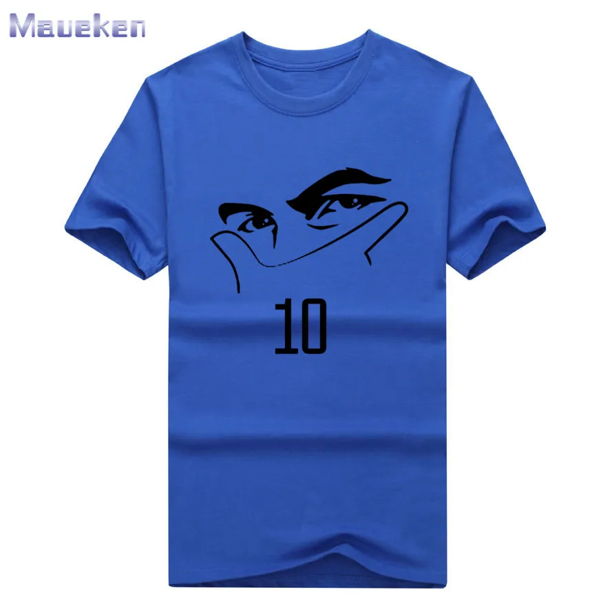 Новинка 2018 года футболки Paul Dybala #10 мужские из 100% хлопка подарок для фанатов 0810