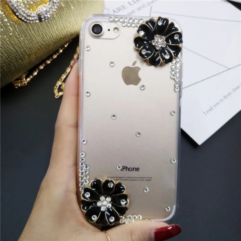 Чехол для телефона XSMYiss с блестящими стразами и бриллиантами iPhone X XS MAX XR 6 6S 7 8 Plus 11