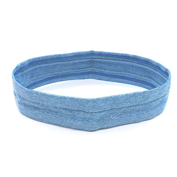 Силиконовые противоскользящие Упругие Sweatband HairBand Спорт повязка Для мужчин