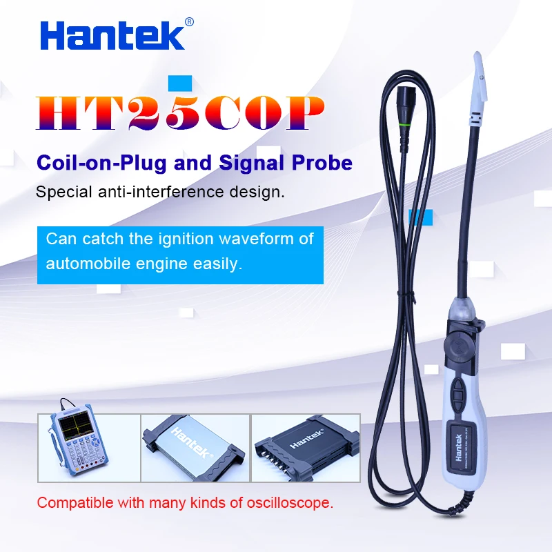 Датчик сигнала Hantek HT25COP для катушки на разъеме портативный осциллограф зонды