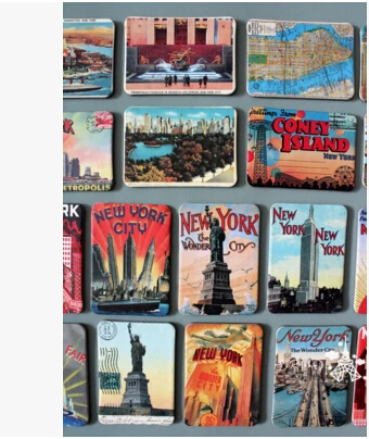 Магниты на холодильник резиновые магниты 24 шт./лот|rubber fridge magnet|fridge magnets new yorkfridge