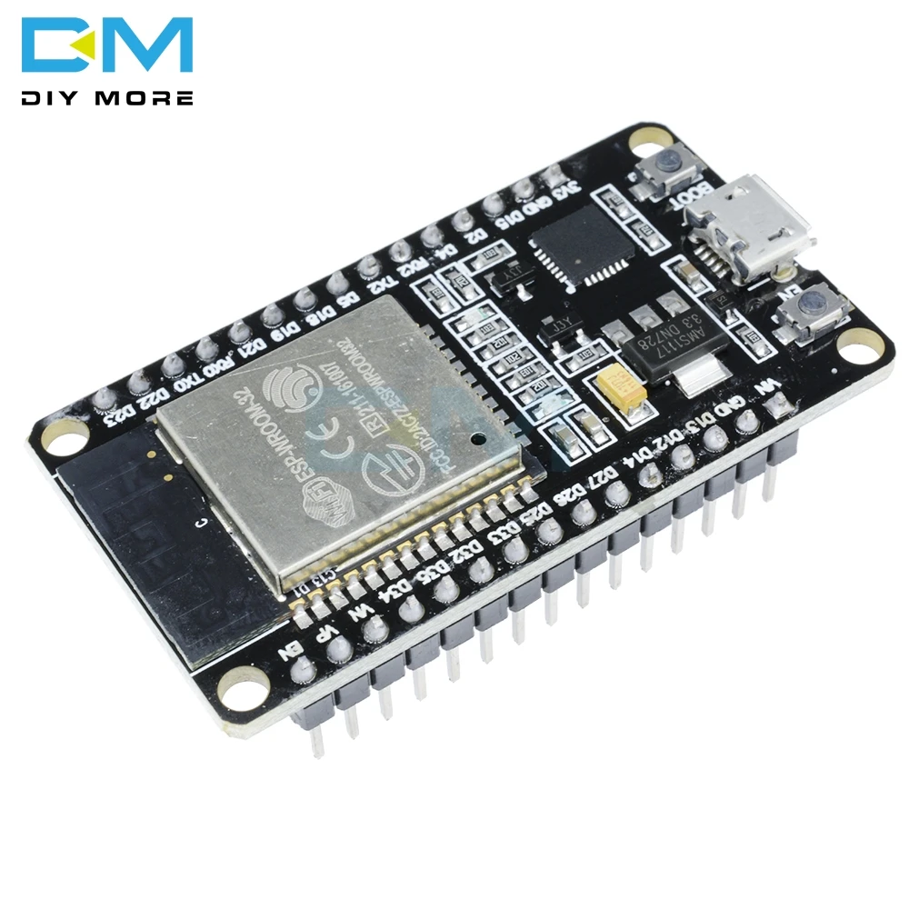 ESP32 ESP-32 CP2102 ESP32S ESP-32S беспроводной WiFi Bluetooth макетная плата усилитель мощности фильтр Модуль микро-usb двухъядерный