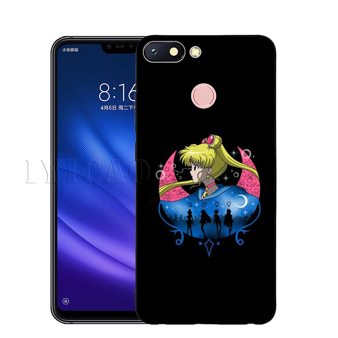 IYICAO Сейлор Мун Симпатичный мягкий силиконовый чехол для телефона Xiaomi Mi 9 SE 9T CC9 CC9E 8