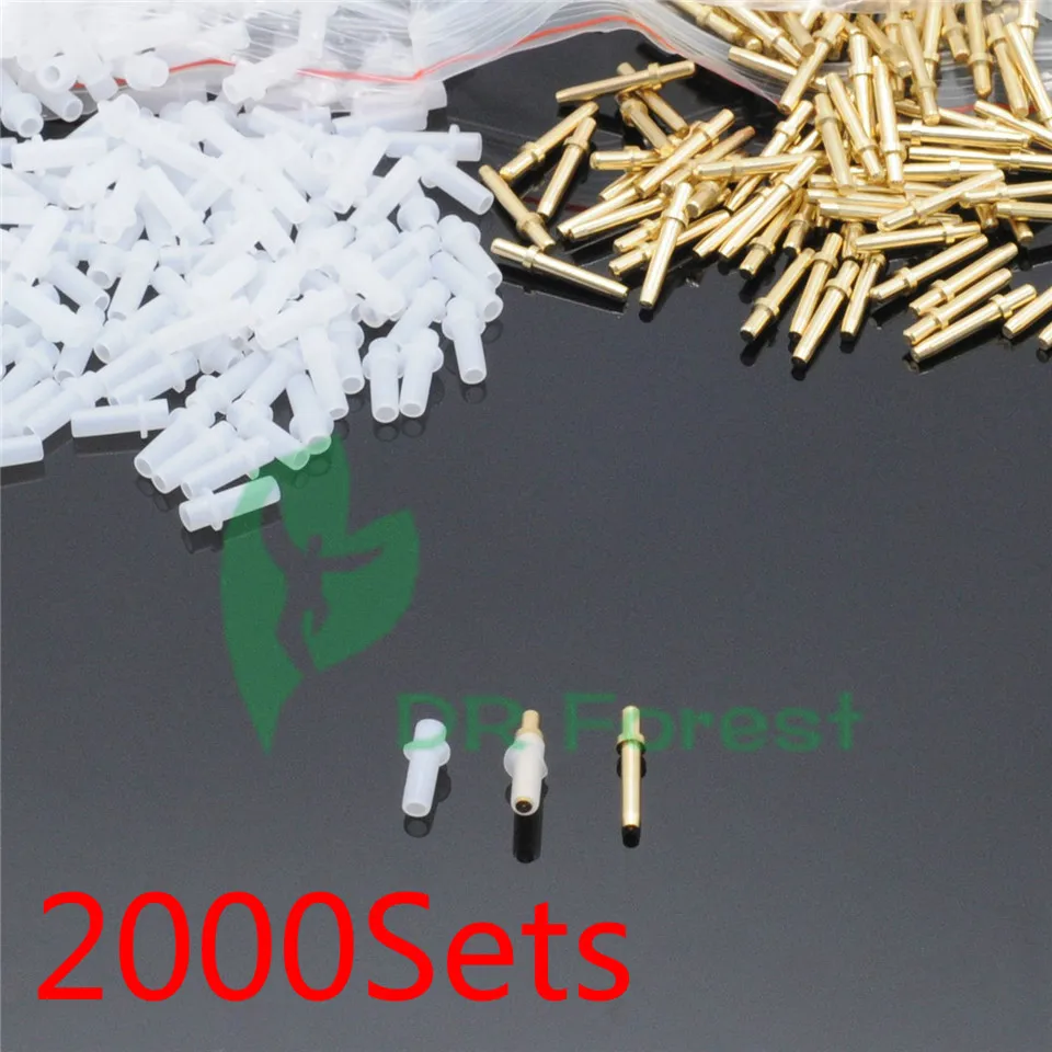 2000Sets High Quality Medium Size PIN WITH SLEEVES Dental Lab Suppliers 16mm