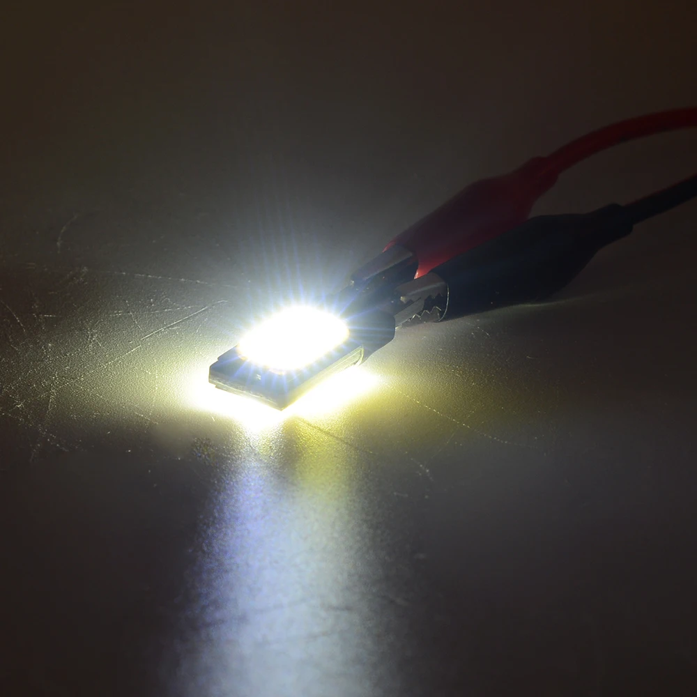 10x T10 Автомобильные светодиодные лампы без ошибок Canbus 24SMD COB белый W5W 194 боковой