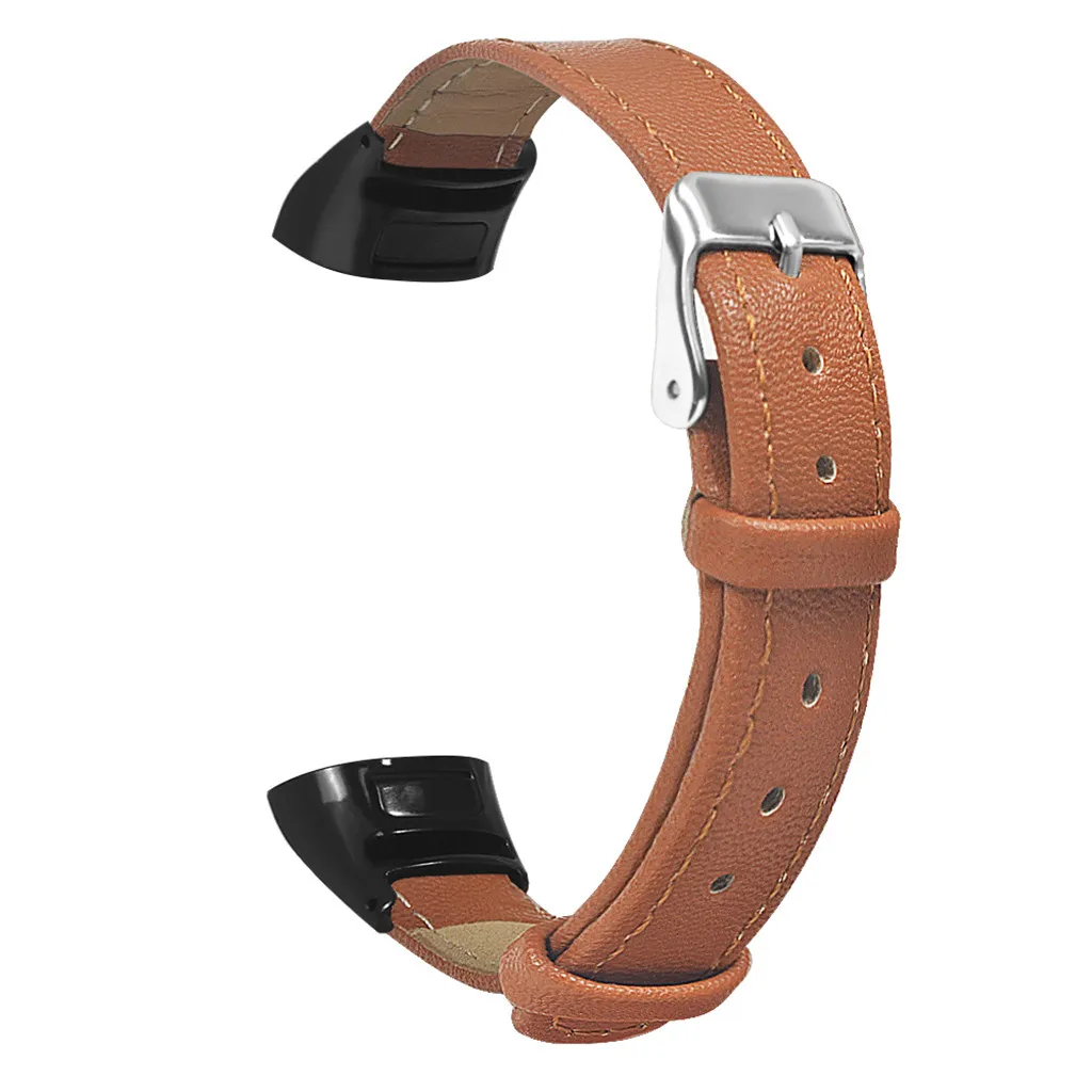 BW Ouhaobin ремешок для часов из волокнистой кожи для huawei Band 3/3 Pro Кожаный ремешок на запястье замена для оригинального huawei Band 3/3Pro 530#2 - Цвет: BW
